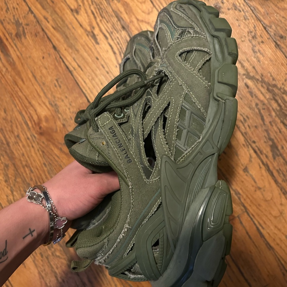 Balenciaga ‘Green’ Track 2 Sneakers - Picture 2 of 5